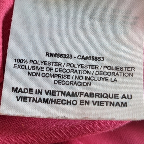 NIKE GOLF PINK DRI-FIT POLO SHORT SLEEVES COLLAR T-SHIRT SIZE LARGE - Picture 12 of 17